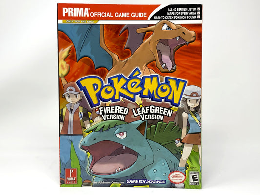 Pokemon Fire Red & Leaf Green (Prima Official Game Guide) • Books & Guides