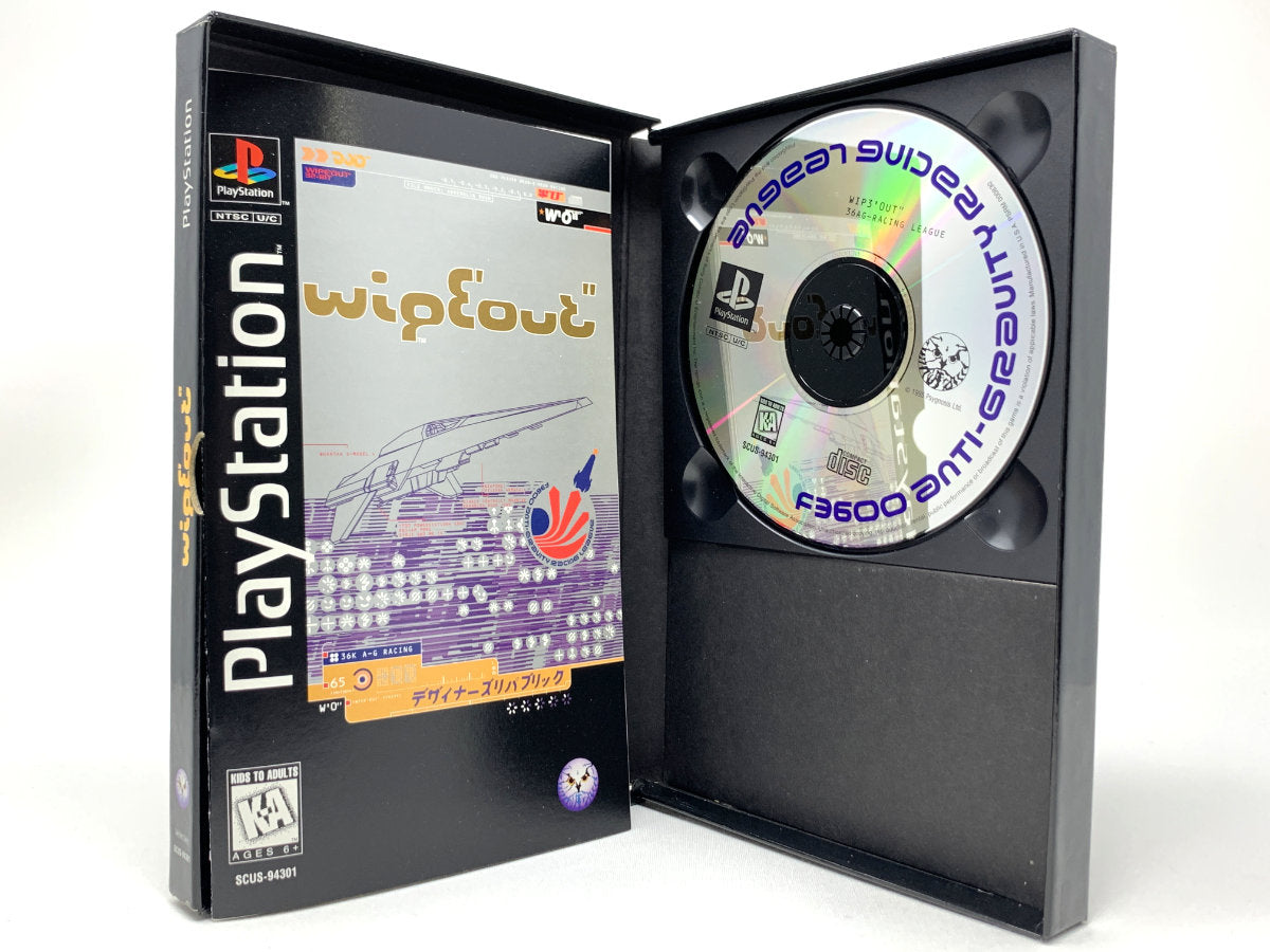 WipeOut [Long Box] • Playstation 1