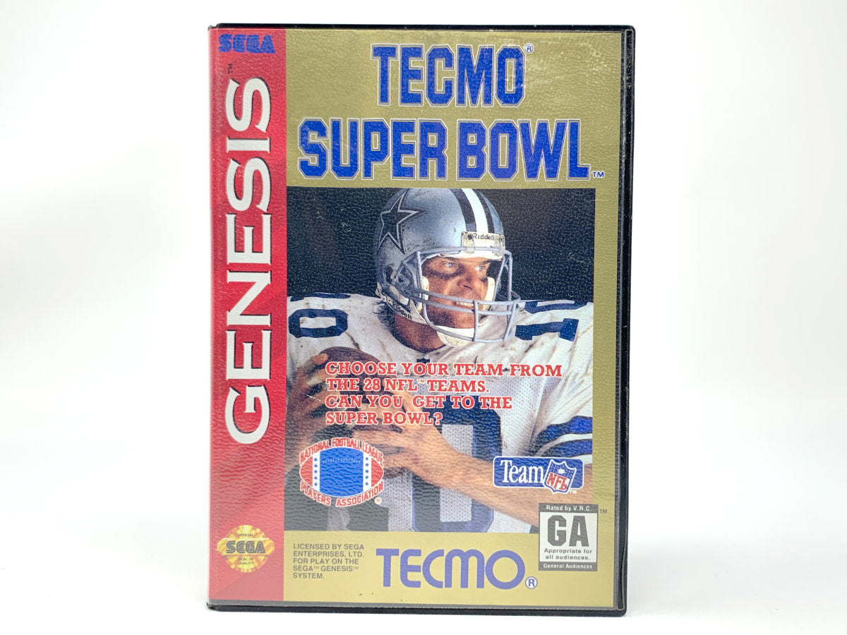 Tecmo Super Bowl *w/ Original Box* • Sega Genesis