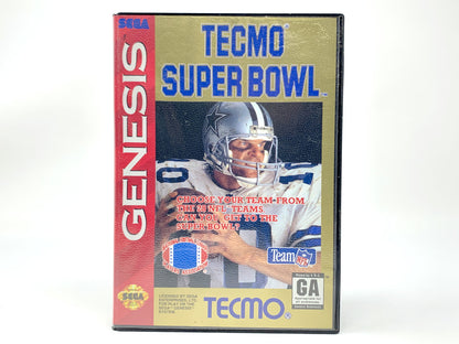 Tecmo Super Bowl *w/ Original Box* • Sega Genesis