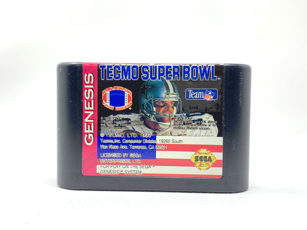 Tecmo Super Bowl *w/ Original Box* • Sega Genesis