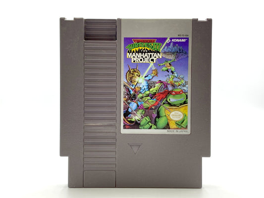Teenage Mutant Ninja Turtles III: The Manhattan Project • NES