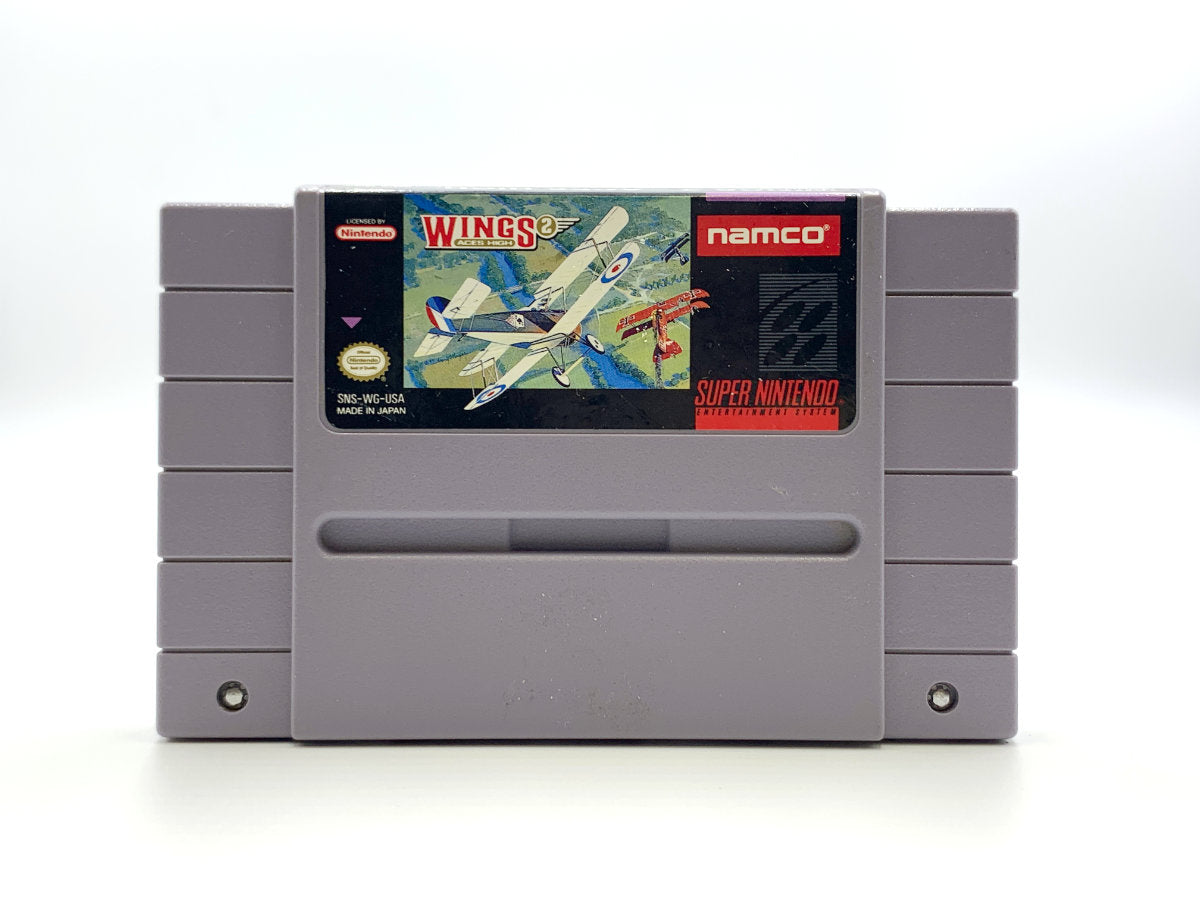 Wings 2 Aces High • Super Nintendo (SNES)