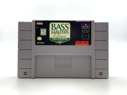 Bass Masters Classic: Pro Edition • Super Nintendo