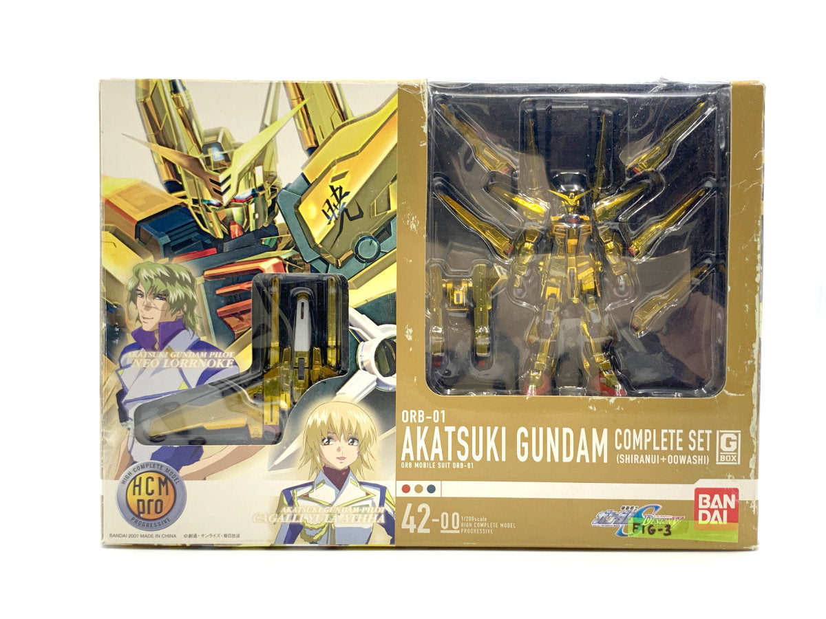 Bandai Akatsuki Gundam Complete Set (Shiranui + Oowashi), 1/200 Scale • Collectible