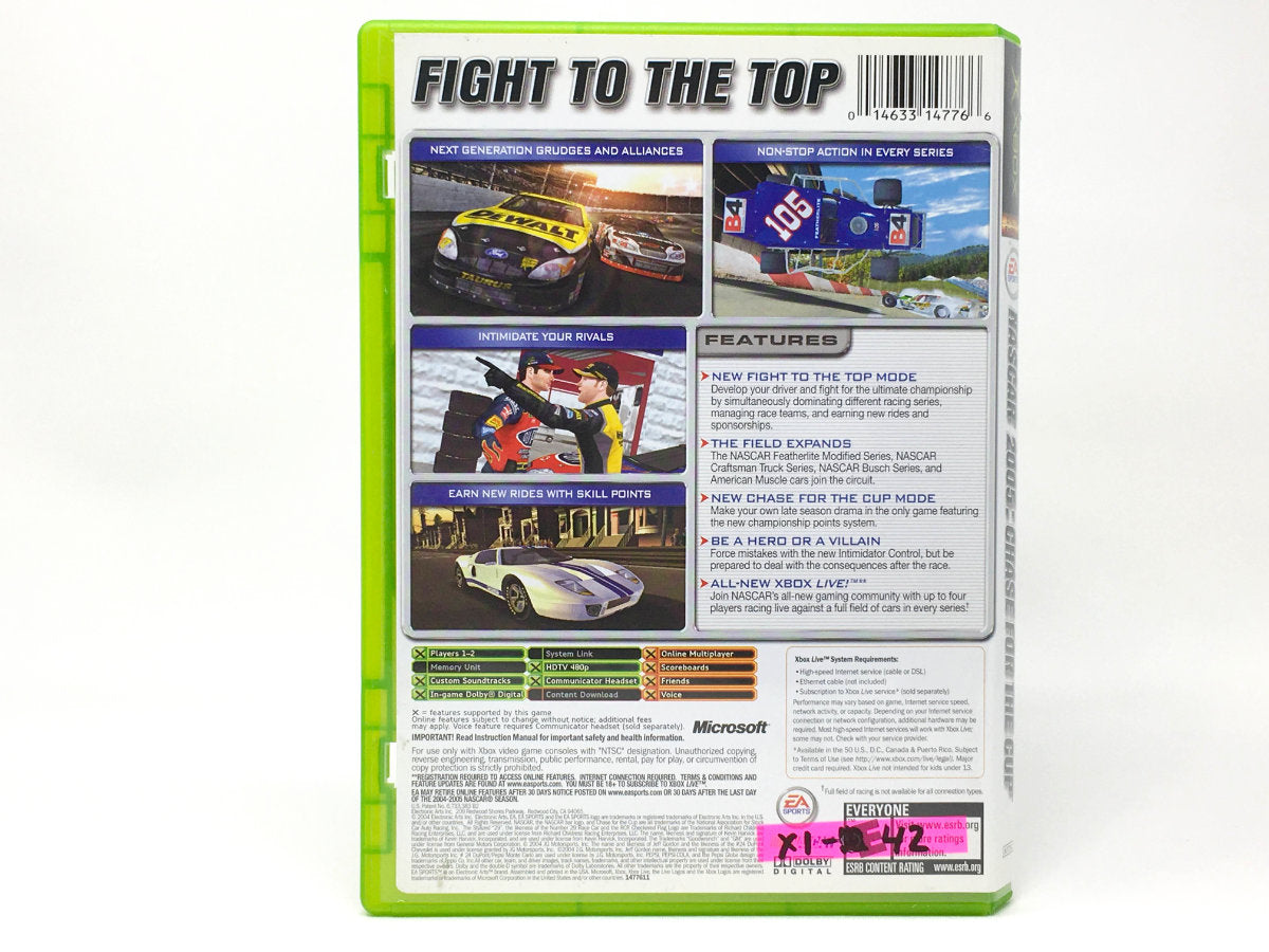 NASCAR 2005: Chase for the Cup • Xbox Original