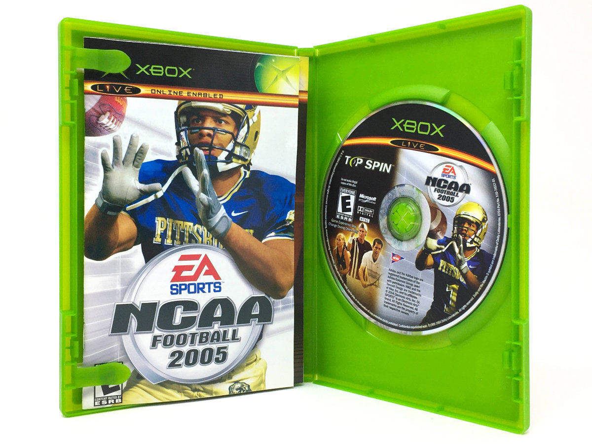 NCAA Football 2005 / Top Spin • Xbox Original