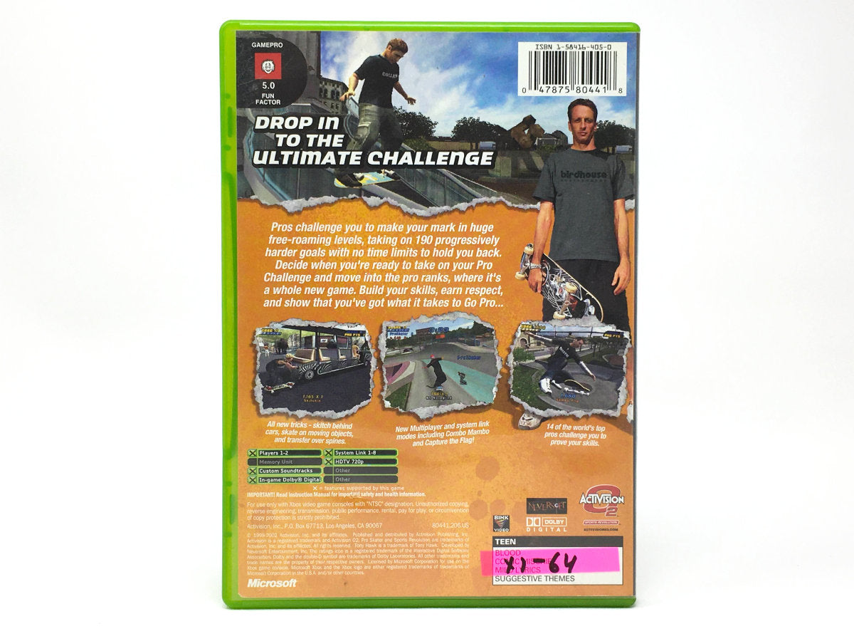 Tony Hawk's Pro Skater 4 • Xbox Original