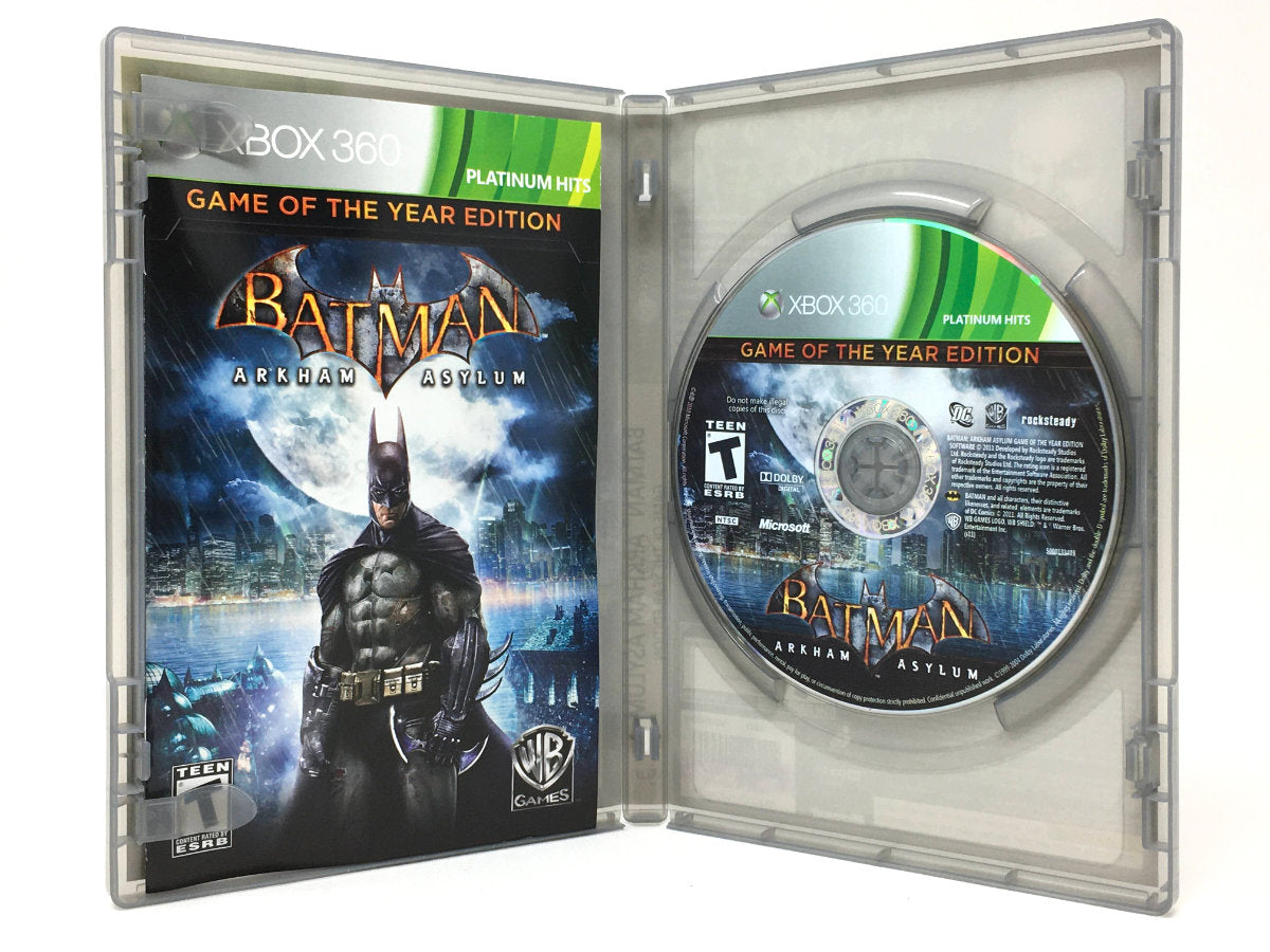 Batman: Arkham City and Asylum Game of the Year Editions (Xbox 360) CIB