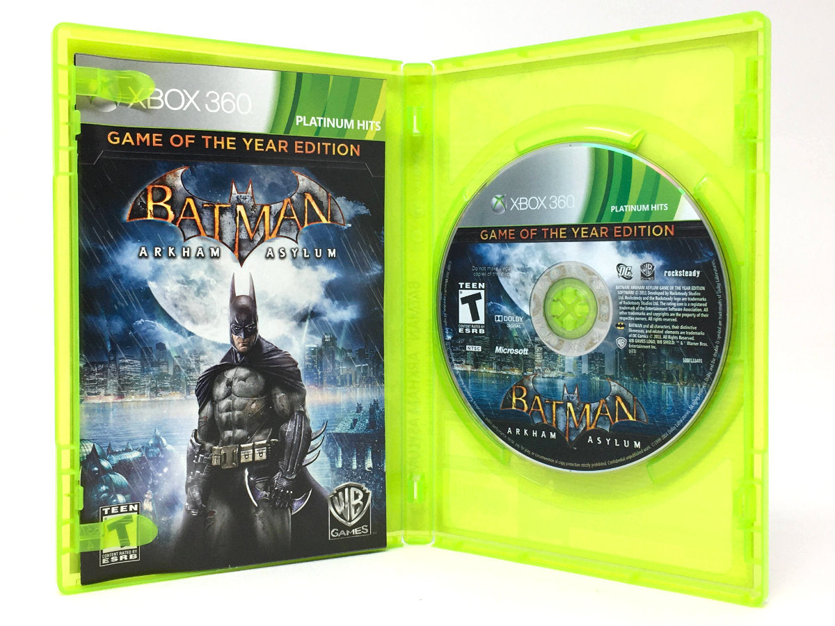 Batman: Arkham Asylum Game of the Year Edition Xbox 360 1000150449 - Best  Buy