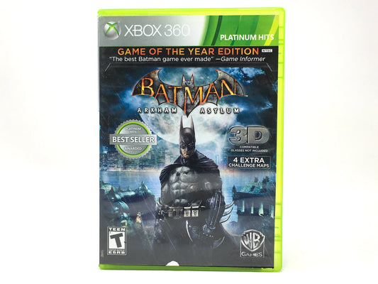 Batman: Arkham Asylum Game of the Year Edition • Xbox 360