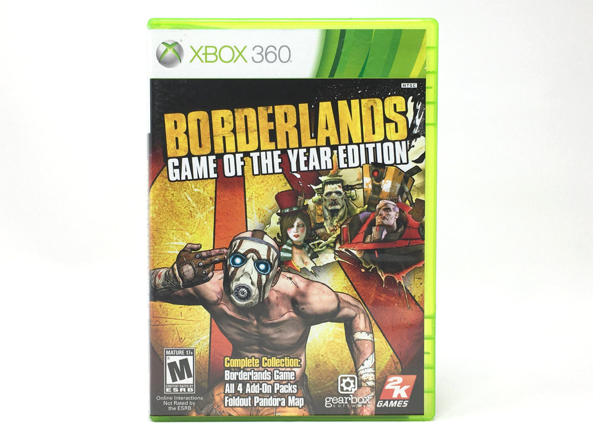 Borderlands Game of the Year Edition • Xbox 360