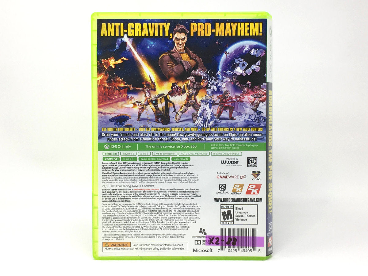 Borderlands: The Pre-Sequel • Xbox 360