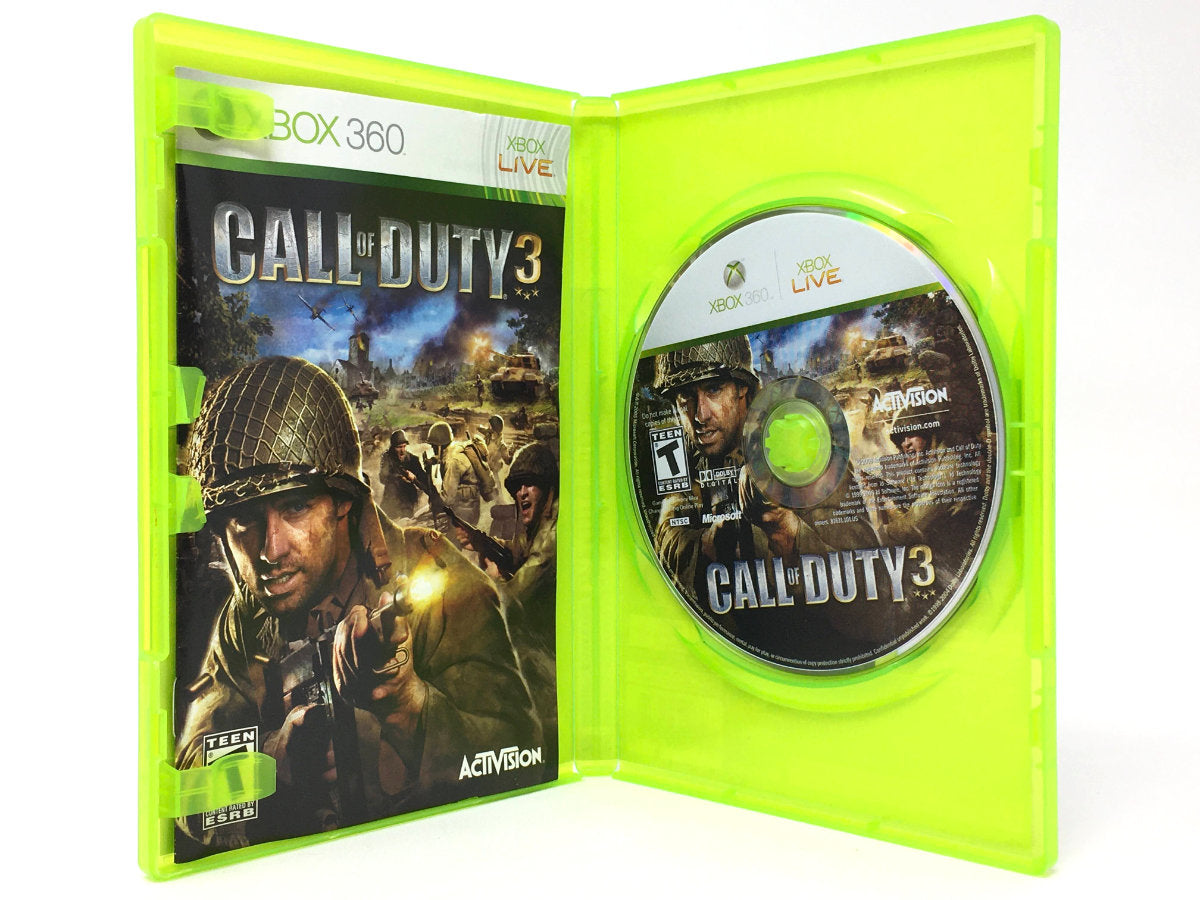 Cod 3 Box Call Of Duty 3 Xbox 360 Cover