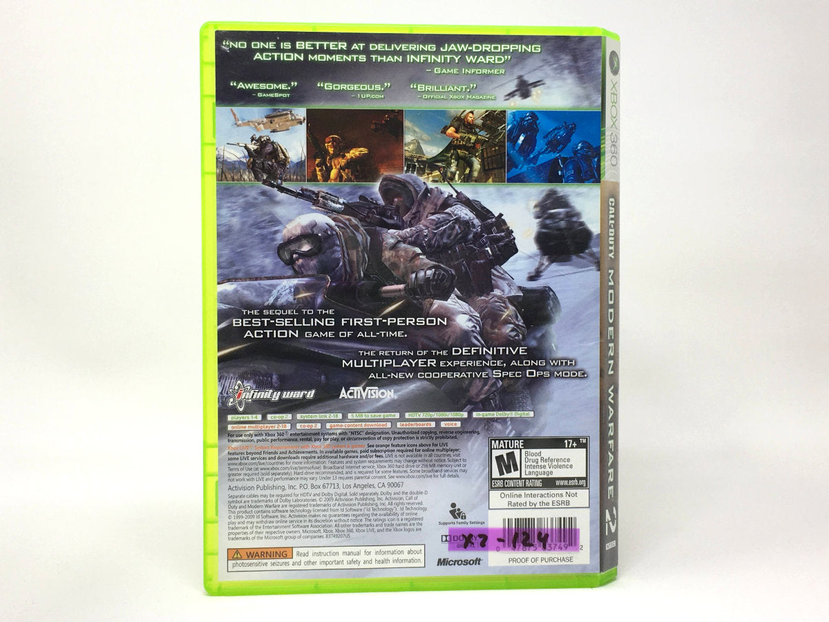 Call of Duty: Modern Warfare 2 • Xbox 360 – Mikes Game Shop