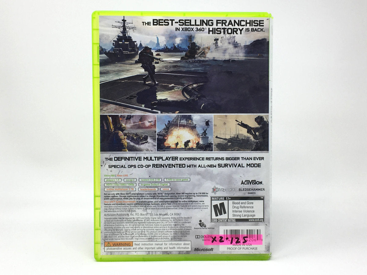 Call of Duty: Modern Warfare 3 • Xbox 360