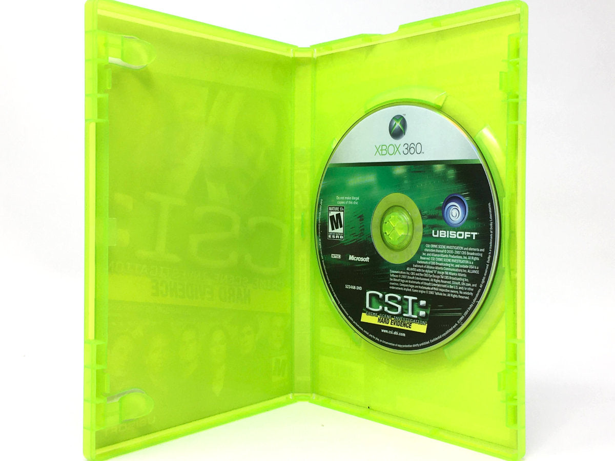 CSI: Crime Scene Investigation: Hard Evidence • Xbox 360