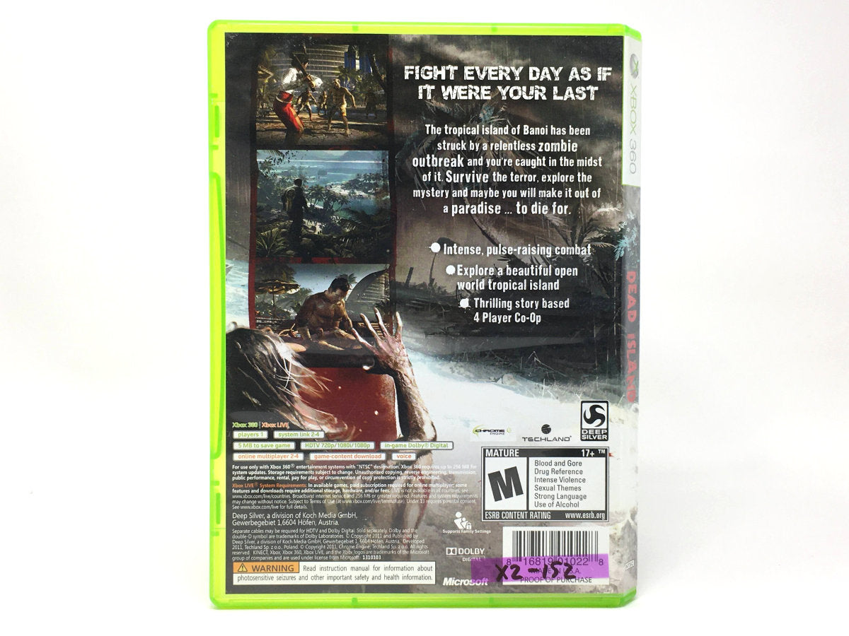 Dead Island Game of the Year Edition • Xbox 360