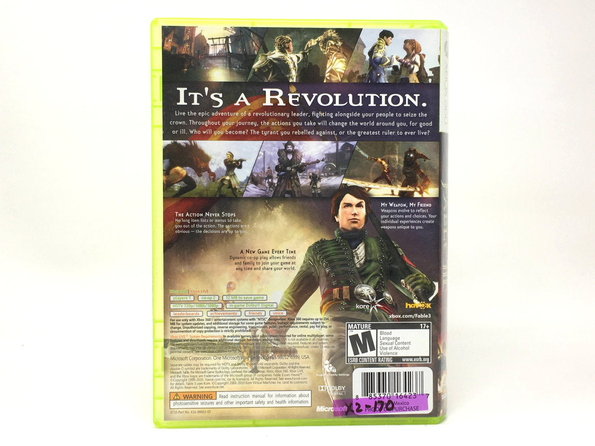 Fable III • Xbox 360