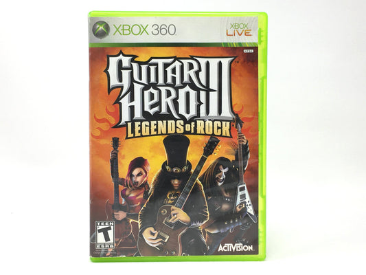 Guitar Hero III: Legends of Rock • Xbox 360