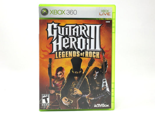 Guitar Hero III: Legends of Rock • Xbox 360