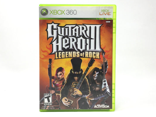 Guitar Hero III: Legends of Rock • Xbox 360