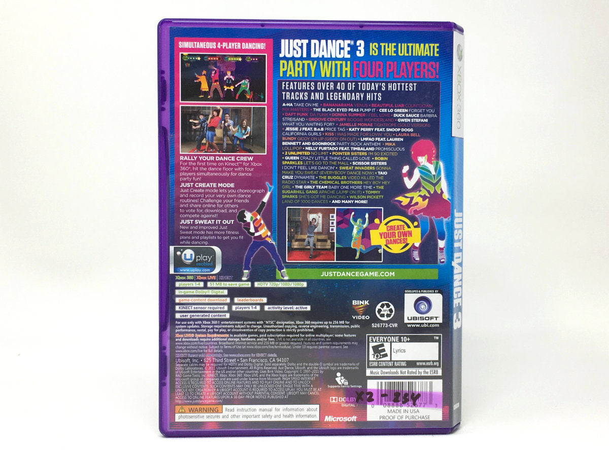 Just Dance 3 • Xbox 360