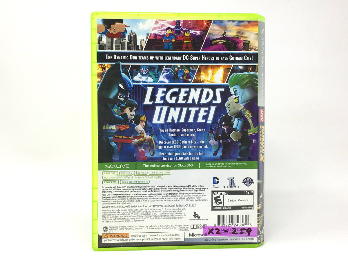 LEGO Batman 2: DC Super Heroes • Xbox 360 – Mikes Game Shop