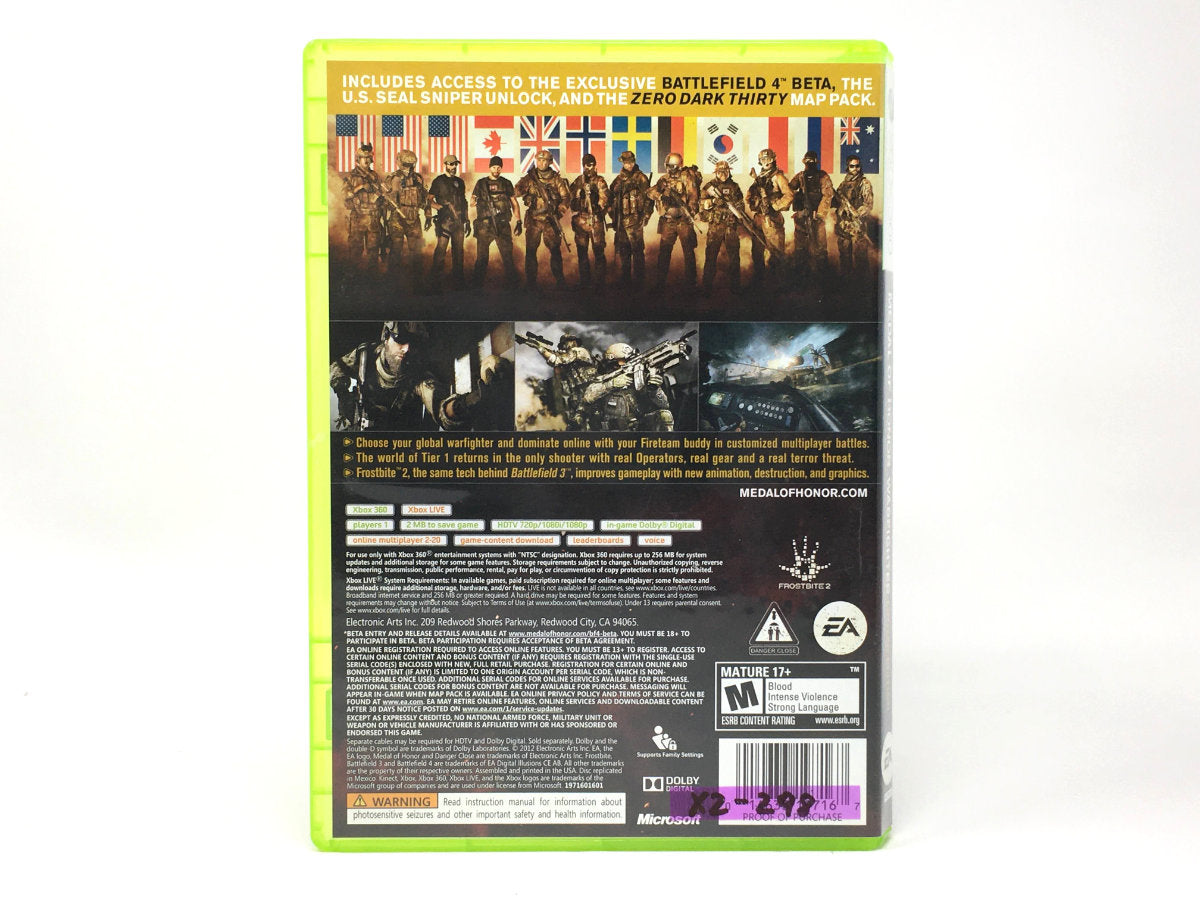 Medal of Honor: Warfighter Limited Edition • Xbox 360