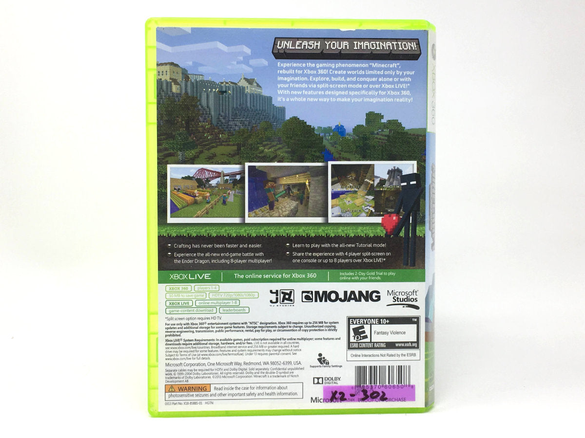 Minecraft: Xbox 360 Edition • Xbox 360