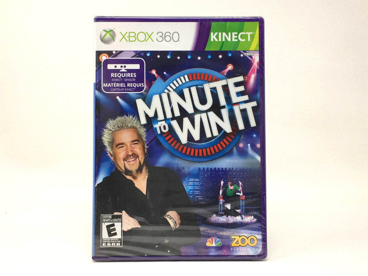🆕 Minute To Win It • Xbox 360