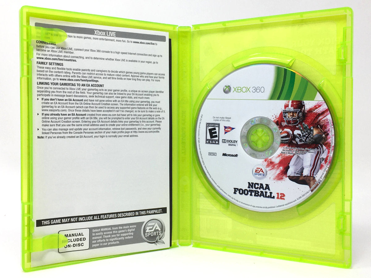 NCAA Football 12 • Xbox 360