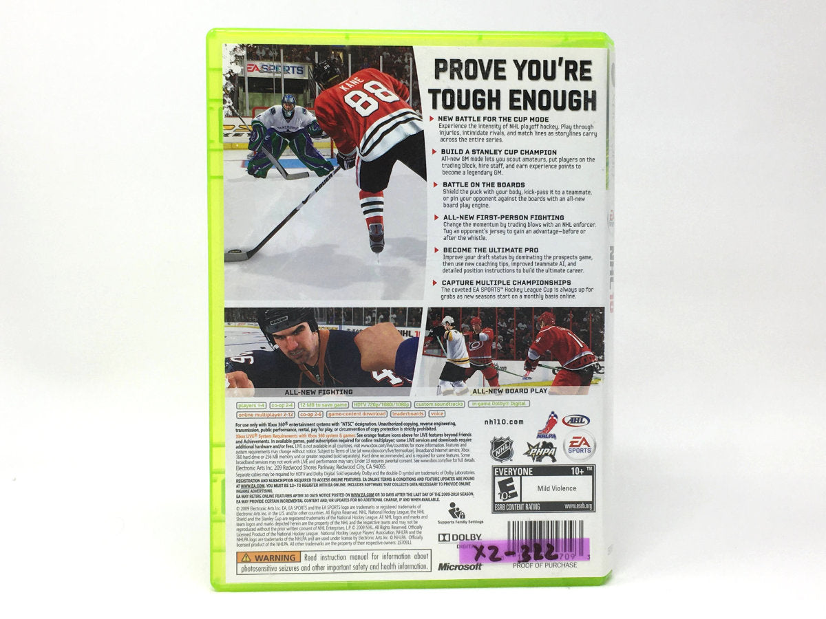 NHL 10 • Xbox 360