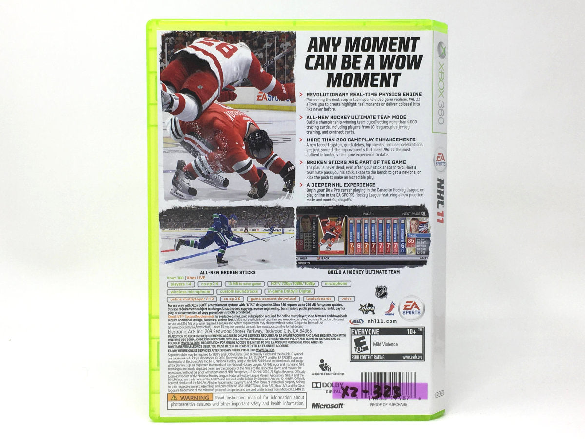 NHL 11 • Xbox 360