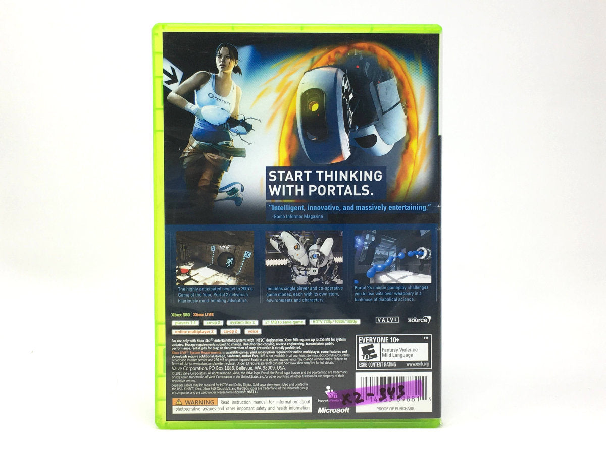 Portal 2 - Xbox 360 (SEMI-NOVO)