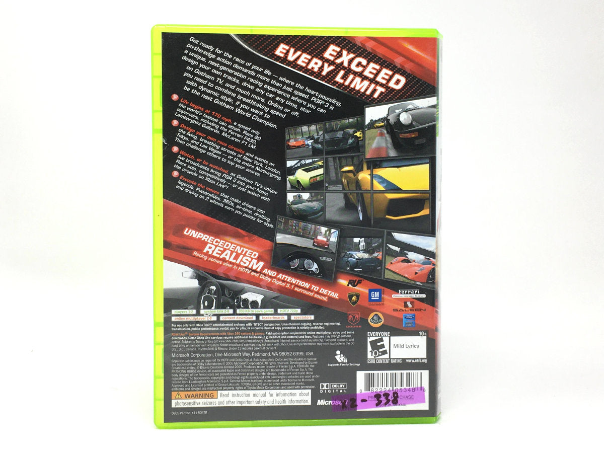 Project Gotham Racing 3 - Xbox 360 em Promoção na Americanas