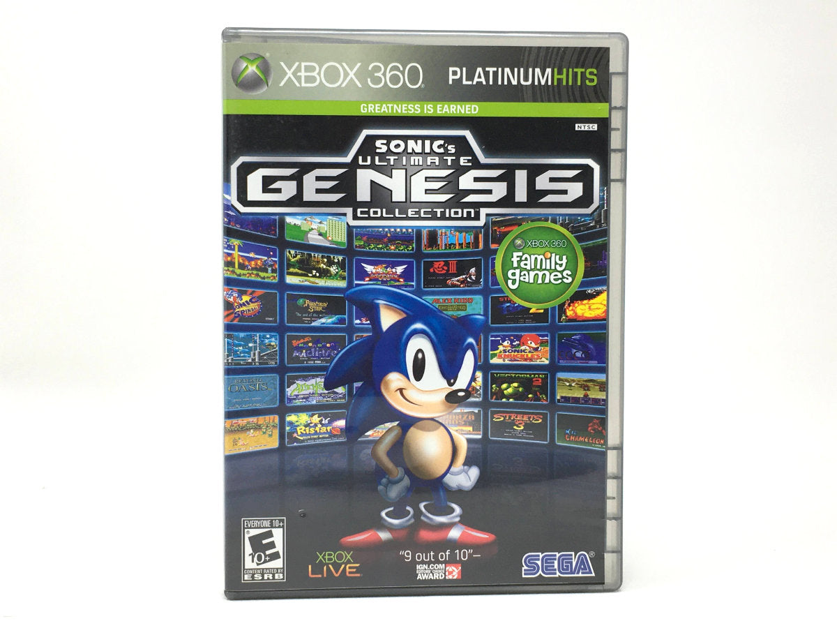 Sonic's Ultimate Genesis Collection • Xbox 360 – Mikes Game Shop