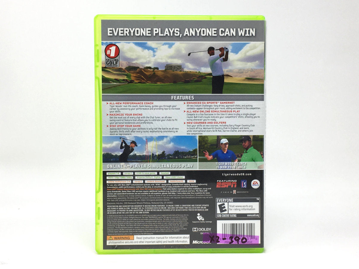Tiger Woods PGA Tour 09 • Xbox 360