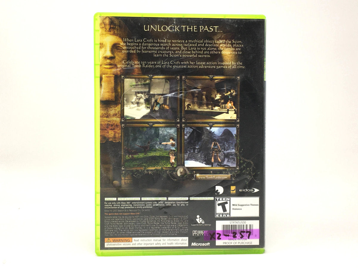 Tomb Raider: Anniversary • Xbox 360