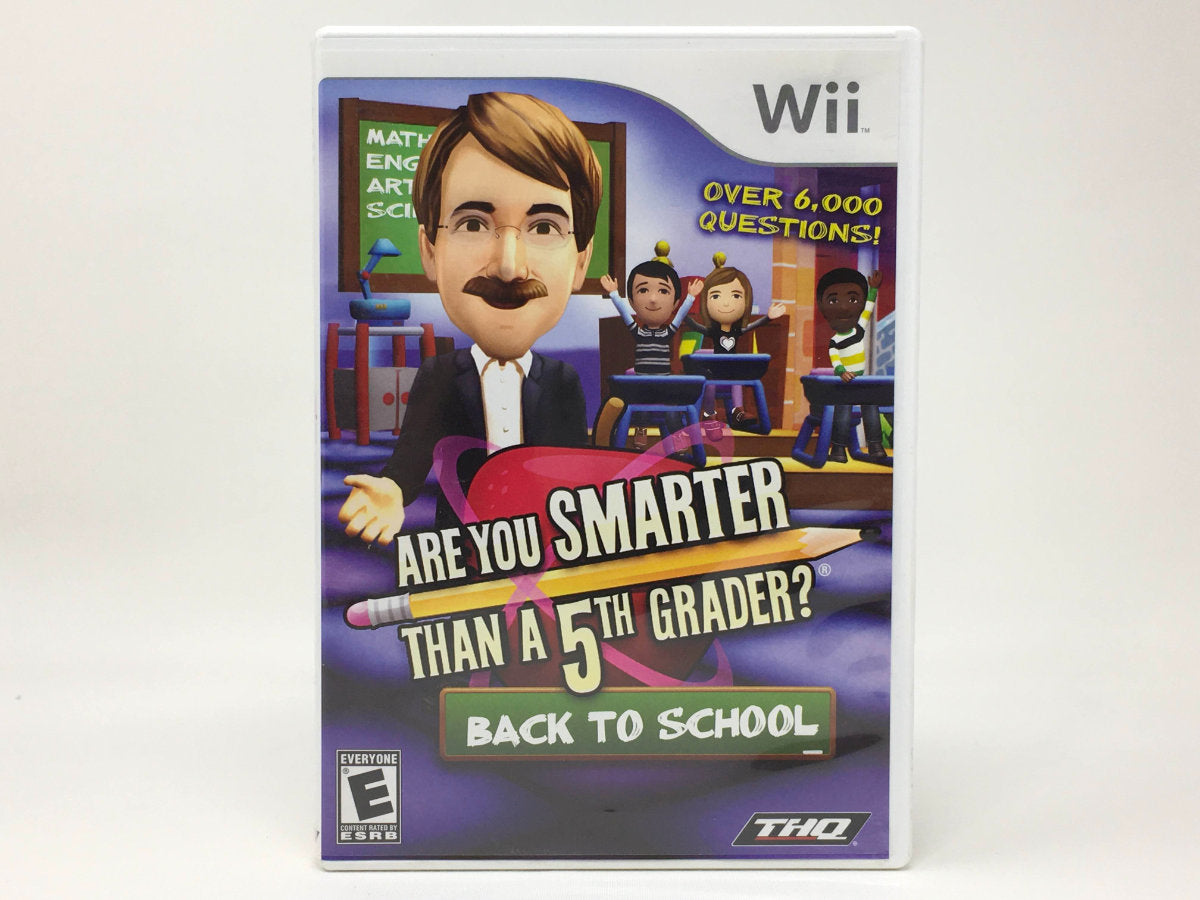 Are You Smarter Than A 5th Grader: Back To School • Wii
