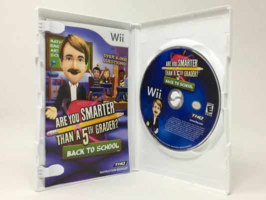 Are You Smarter Than A 5th Grader: Back To School • Wii