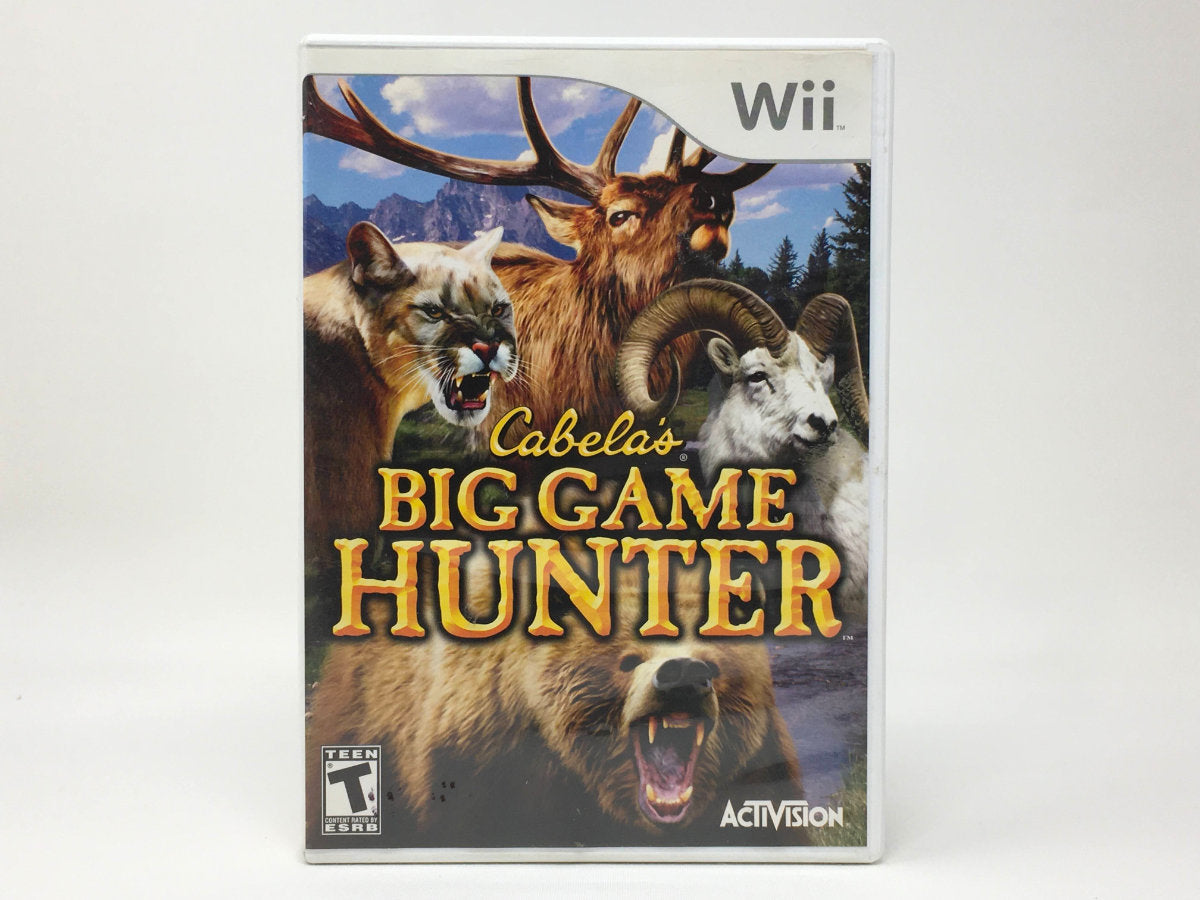 Cabela's Big Game Hunter • Nintendo Wii