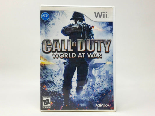 Call of Duty World at War • Wii