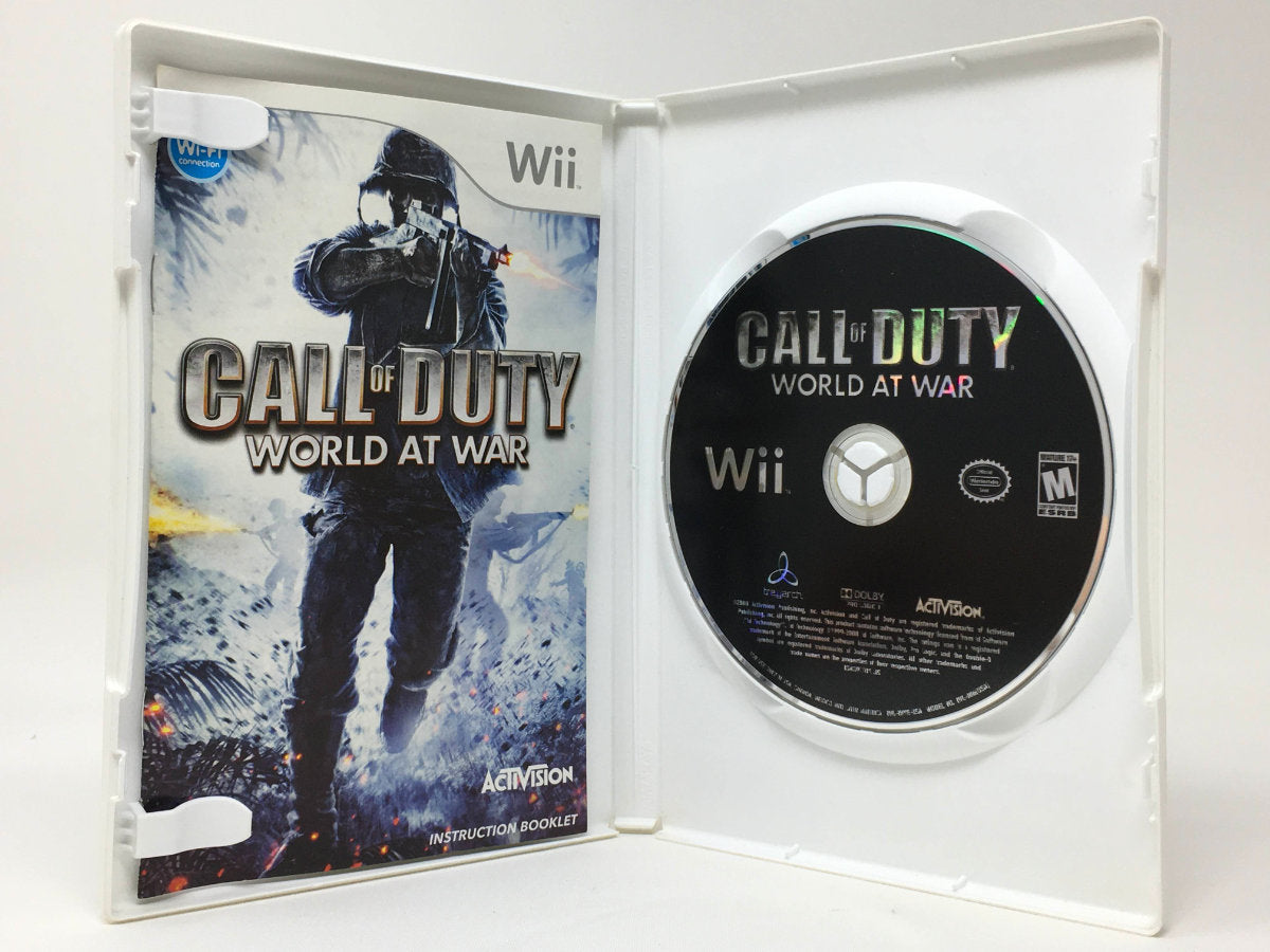 Call of Duty World at War • Wii