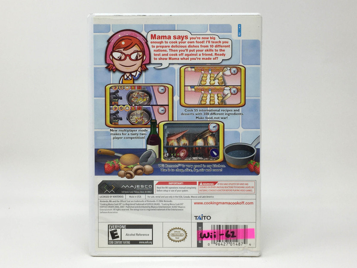 Cooking Mama: Cook Off • Wii