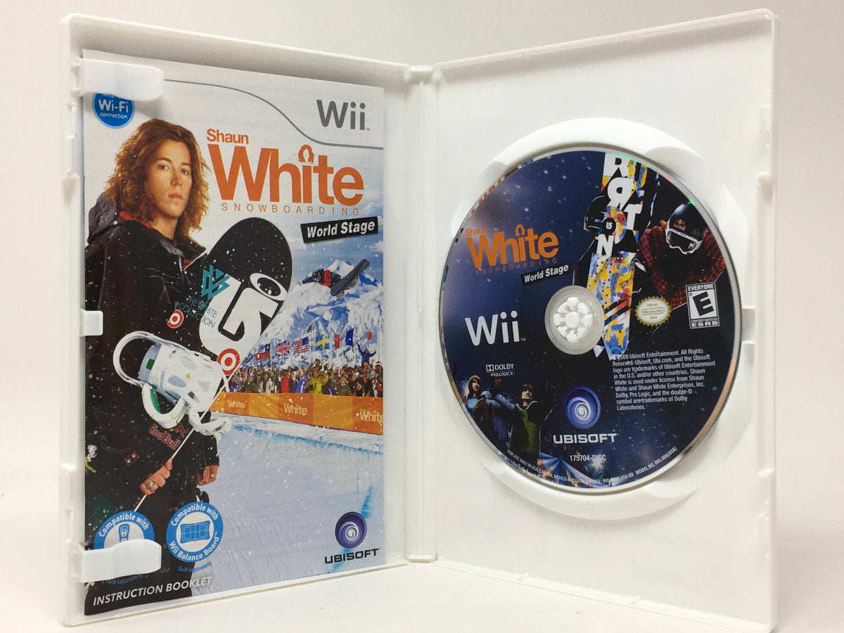 Shaun White Snowboarding World Stage Wii Game