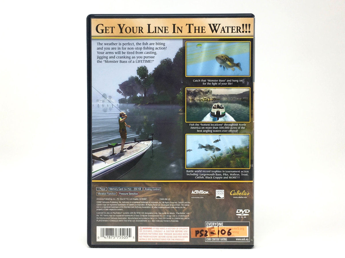 Cabela's Monster Bass • Playstation 2