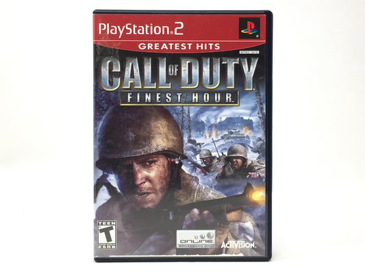 Call of Duty: Finest Hour – Greatest Hits • Playstation 2