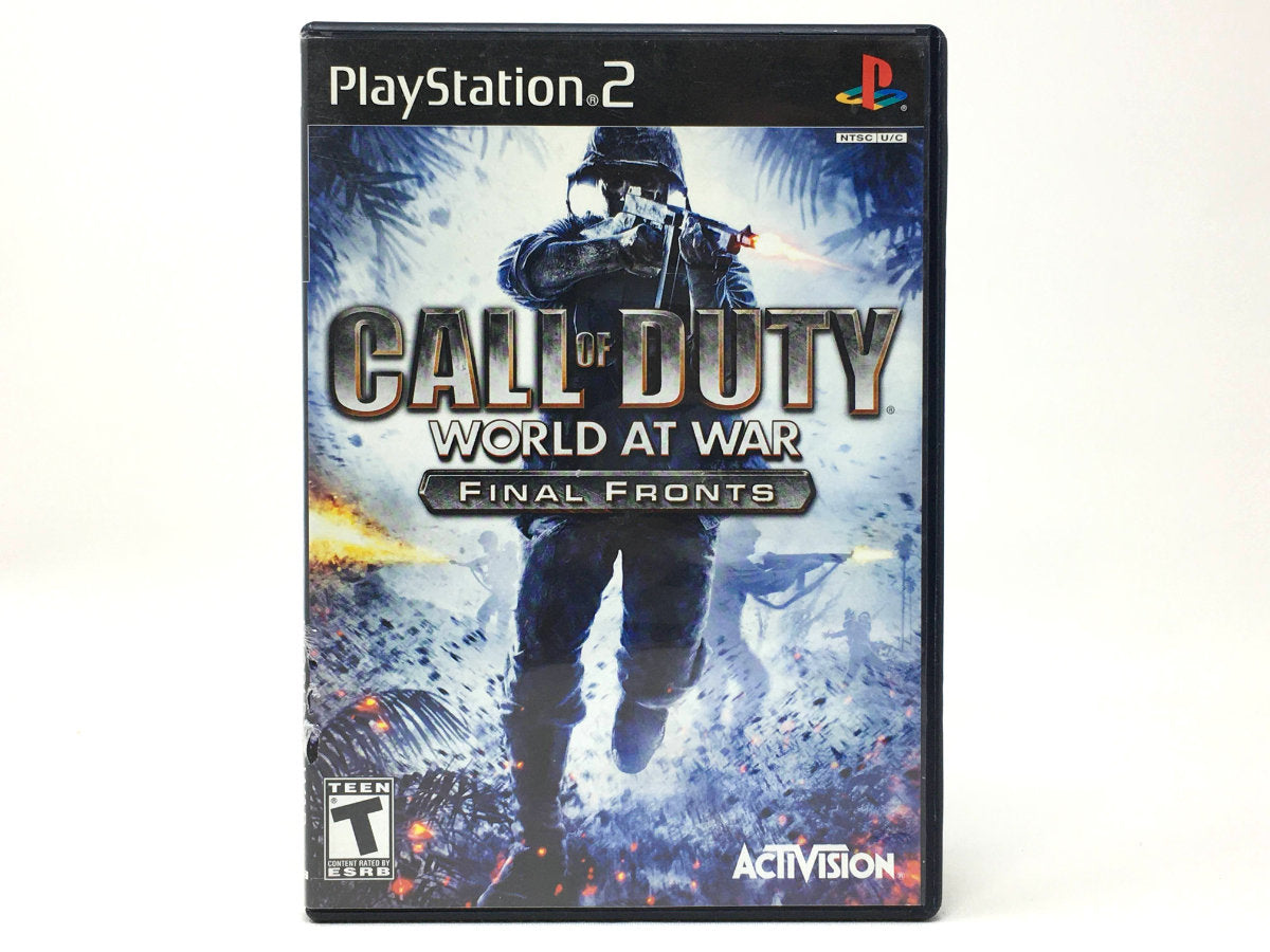 Call of Duty: World at War: Final Fronts • Playstation 2