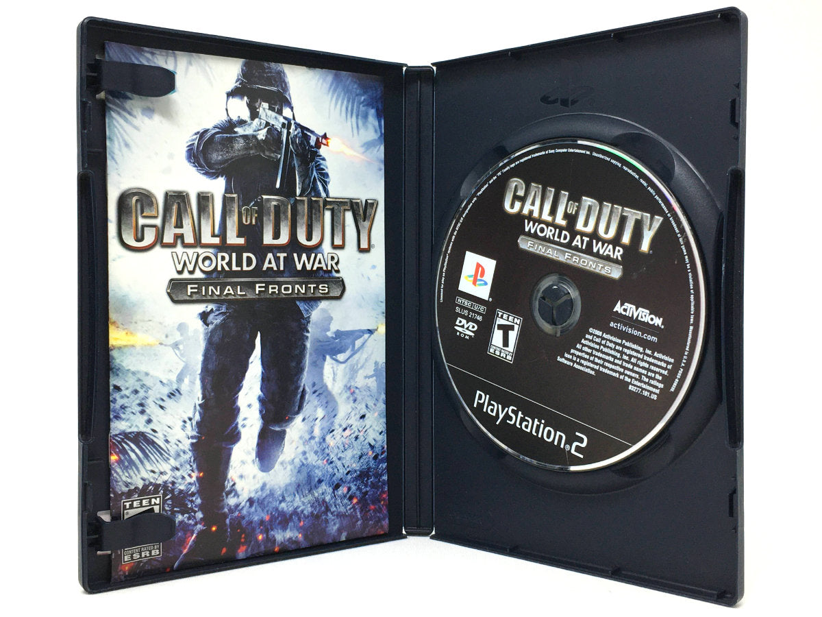 Call of Duty: World at War: Final Fronts • Playstation 2